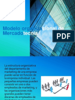 Modelo Organizacional de Mercadotecnia