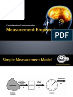 Characteristics of Instrumentation Measurement