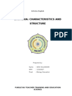 Bacteria: Characteristics and Structure: Articles English