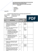 Checklist Logistik Kab. Kuningan