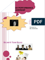 Belbin Team Roles