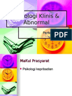 Psikologi Klinis & Abnormal, PPT