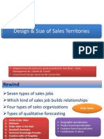  Designing Sales Territories