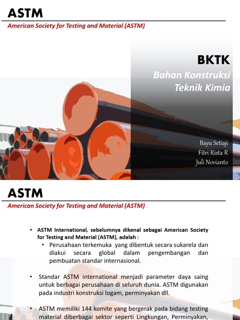 Standar ASTM A53 untuk Pipa Baja | PDF