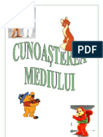 Proiect Didactic - Cunoasterea Mediului