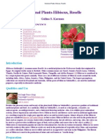 Medicinal Plants-Hibiscus, Roselle