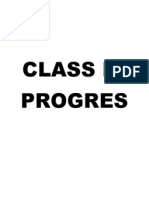 Class in Progress