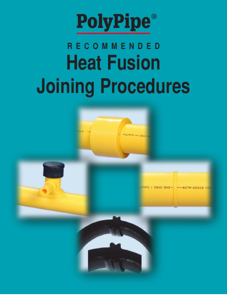 HDPE PVC Heat Fusion Joining Procedure PDF Pipe (Fluid Conveyance