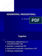 Sindromul Mediastinal - Curs 2013