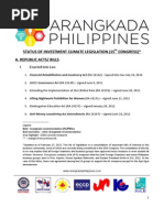 Legislative Priorities - February 2013