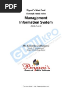 Download MIS MBA FULL NOTE by Shinu Joseph Kavalam SN129689687 doc pdf