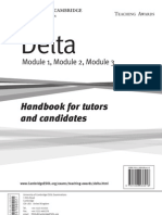 113972 Delta Module Handbook