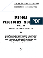 Istoria Filosofiei Moderne. Volumul 3 - Perioada Contemporană