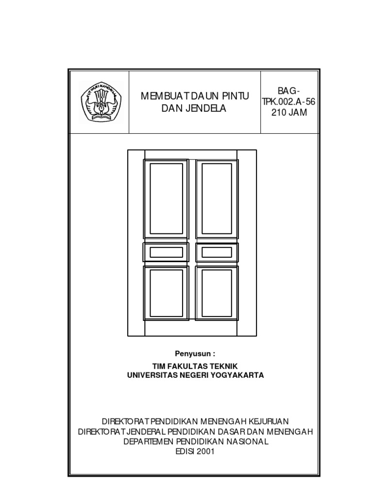 Membuat  Daun  Pintu Dan Jendela   Membuat  Daun  Pintu Dan Jendela