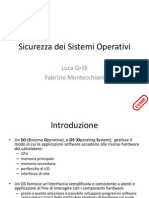 D12 Sicurezza Dei Sistemi Operativi