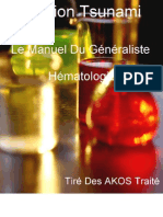 Le Manuel Du Généraliste - Hématologie