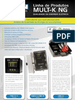 Analisador Qualidade Energia Display OLED