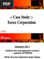 Download xerox case study by Prachi Jain SN129701666 doc pdf