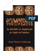 Visarion Moldoveanu - Ecumenismul in Intrebari Si Raspunsuri