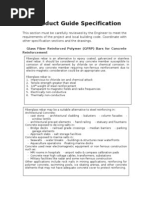 Download Product Guide Fiber Reinforced Polymer GFRP Bars for Concrete Reinforcement by Bayram Aygun SN129707393 doc pdf