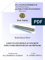 LIMIT STATES DESIGN of CONCRETE STRUCTURES REINFORCED With FRP BARS