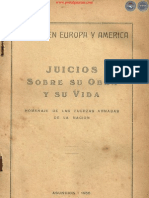 O'leary en Europa y América - Juicios Sobre Su Obra y Su Vida - Asunción - 1955 - Portalguarani