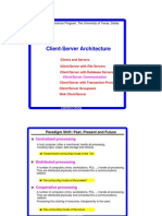 Client Server Architecture