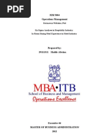 Download Six Sigma Analysis in Hospitality Industry by Fezi Afesina Haidir SN129720296 doc pdf