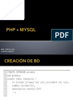 PHP + MYSQL