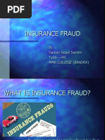 Insurance Fraud PPT (Final)