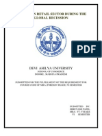 Growth in Retail Sector During The Global Recession