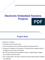 Electronic Embeded System Projects