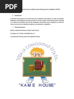 Proyecto de creación de una residencia universitaria para los estudiantes del ITO