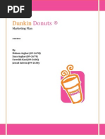 Download Dunkin Donuts Marketing Plan by maham19 SN129748513 doc pdf