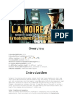 L.A. Noire Trophy Guide