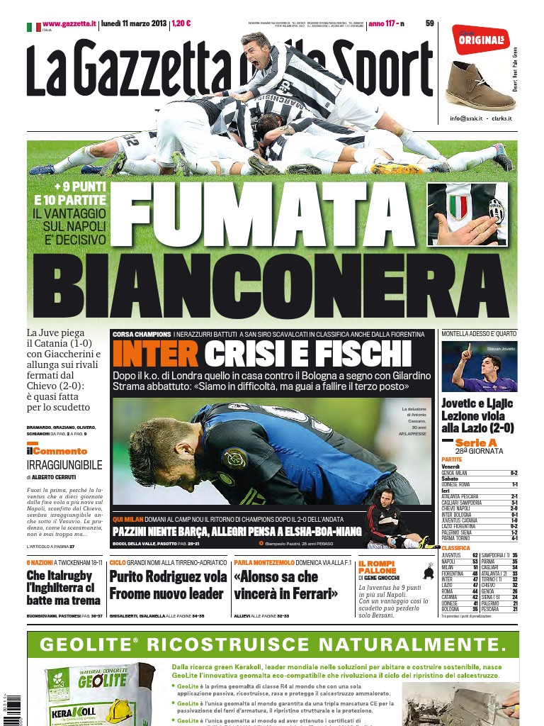 Gazzetta 20130311 PDF | PDF, image size:768x1024
