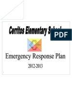 Cerritos Elementary Emergency Response Plan Nov 13