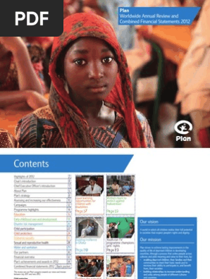 2012 Plan International Annual Review and Accounts