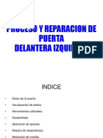 Proceso y Repacación de Puerta.