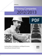 Fraser Institute Survey of Mining Companies 2012-13