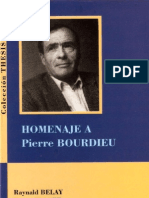 Raynald Belay Et. Al - Homenaje a Pierre Bourdieu