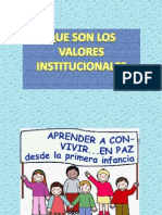 Presentación Valores