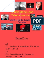 British Radio and Television News