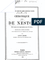 Chronique de Nestor