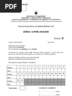 Download Anglisht Matura 2007-2008 Prov v b by Teuta Hizmo SN129791427 doc pdf