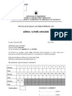 Anglisht Matura 2007-2008 Prov V B