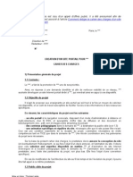 Exemple de Cahier Des Charges