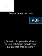 Propiedades del color