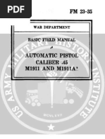 Download 1940 US Army WWII Pistol M1911 Automatic 45 Caliber by PlainNormalGuy2 SN12980372 doc pdf