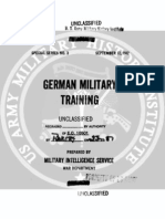 1942 US Army WWII German Military Training 113p